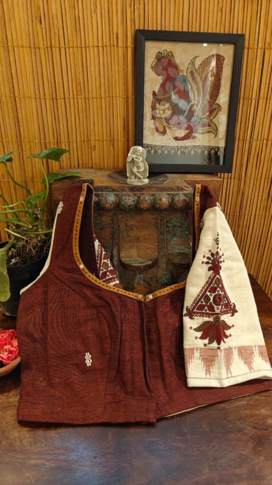 Picture of Bhumi: Rust & Ivory